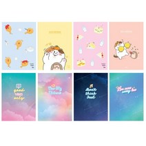 아이비스 1000 중철노트(IL) 1세트 48개입 11151, 단품, 색상:랜덤