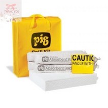 [KIT420]오일용스필키트 SPILL KIT 스필키트 유흡착제패드 유흡착포 흡착포 흡착제 기름흡착포 NEWPIG