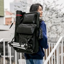 4절 화구가방 미술가방 아트백 방수 대용량 자이언트 백팩 완벽 수납, C