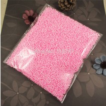 눈스프레이 달란트시장 키즈3652-4 미리메터 거품 공 장식 DIY 웨딩/파티 1 갑/몫 D24020001(2-4D1), 01 pink