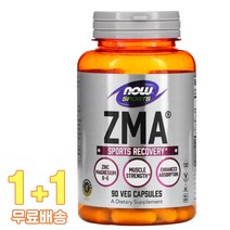 나우푸드 ZMA Sports Recovery 베지 90정 2통, 1개, 기본