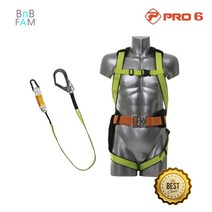 고소작업자 안전장비 전체식 안전벨트 형광 산업현장 상체식안전벨트 철탑