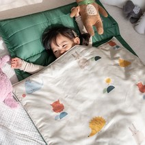 주호데코 어린이집 낮잠이불 일체형, 동물의숲