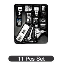 8-82 개 세트 재봉틀 액세서리 노루발 DIY 패치 워크 발 페달 도구 키트 용품, 02 11 Pcs Set