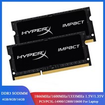 Memoria Ram DDR3L DDR3 4GB 8GB 16GB 1600 1333 1866MHz Sodimm 메모리 PC3-12800 14900 10600 노트북 1.35V 1.5, 08 1x8GB 1600MHz 1.35V
