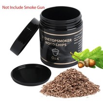 전기스토브 미니 캠핑 우드 전기 스토브 부탄가스 버너 삼발이 받침대 식품 감기 연기 발생기 고기 화상 훈제장 요리 휴대용 분자 요리 흡연 총 바베큐 쇠고기 그릴 흡연자 나무, 우드칩