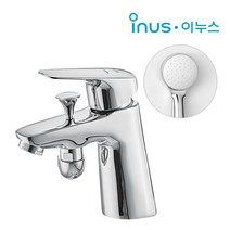 [동서 이누스] K-0111 원홀 샤워기 겸용 세면기 수전/ K0111 수도꼭지, 1개