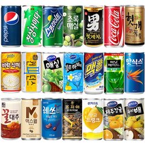 음료수 185ml 30캔 미니캔 콜라 사이다 맥콜, 선택48)초정탄산수