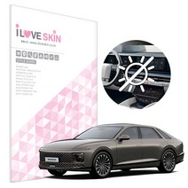알럽스킨 현대 디 올 뉴 그랜저 GN7 저반사 액정보호필름 3종세트