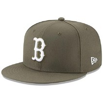 New Era 뉴에라 MLB 59FIFTY 그린 장착 필드 게임 캡 모자 야구모자