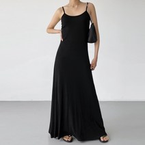 찰랑 골지 나시 맥시 원피스