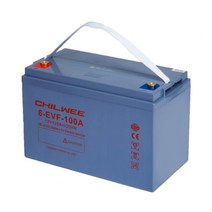 무보수 배터리 6-EVF-100A 12V 135AH 밧데리 Chilwee 6659874EA, 1개