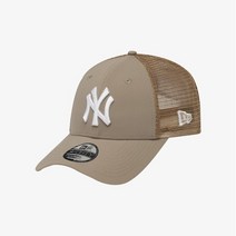 [AK PLAZA] [뉴에라키즈]MLB 까르비코 뉴욕 양키스 메시 볼캡샌드(12509510)