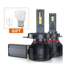 자동차 헤드라이트 복원제 헤드 라이트 전구 터보 램프, 없음, Package A+9007/HB5 하이/소호