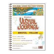 스트라스모아 visual journals 브리스톨지 스케치북 vellum 14x21 23x30 / 28매, 23x30cm