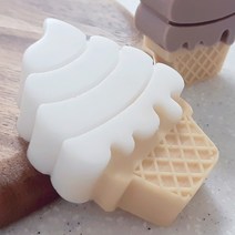 소프트 아이스크림 비누 캔들 수제 몰드 (2종), 기본
