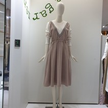 페이지플린브이테잎원피스/F2DOP018A