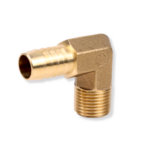 호스엘보 1/8-1/2인치 신주배관용품 호스연결 배관재재, 1/2X20mm