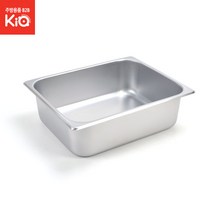 스텐밧드 12 양념반찬통 스텐바트 냉장고정리 보관함, 스텐밧드 8인치 1/2(노치뚜껑 포함)