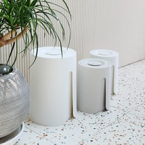 종량제규격 압축휴지통 압축쓰레기통 10L 그레이, 푸쉬빈 10L-크림화이트, 1개