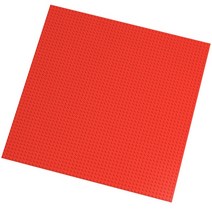 레고 닌자고 시티 50x50 도트 빌딩 블록베이스 플레이트 40x40cm 호환 바닥 섀시 보드 픽셀 사진, 10 RED