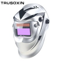 솔라 자동 어둡게 전기 Wlding 마스크/헬멧/용접기 모자/용접 렌즈/용접 기계 및 플라즈마 절단 도구에 대한 눈 마스크, silver triangle, 04 silver triangle