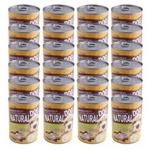 내츄럴독 청크 소고기 닭고기 양고기 375g x24개 강아지간식, 닭고기 24개입(1box)