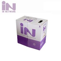 인네트워크 랜케이블 300M CAT5E UTP 박스 [IN-5UTP305MG], 빨강