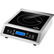 정품 Duxtop 전문 휴대용 인덕션 쿡탑 상업용 조리대 버너 센서 터치 및 LCD 화면을 갖춘 1800와트 P961LS/BT-C35-D, Cooktop