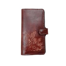 가죽공예품 통가죽 다기종휴대폰케이스 행운부엉이GB 지퍼형 카드형 손바느질천연가죽 지퍼형수납공간 휴대폰 케이스