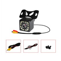 812 LED 와이드 앵글 HD 자동차 사이드 카메라 후면보기 비디오 차량 백업 리버스 나이트 비전 주차, 06 1Set12 LED