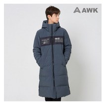 리얼 컬러배색 롱구스다운