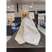 [i.el`d]아이엘드 이중가제 하트자수 면손수건IRR3001