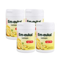 엠오이칼 무설탕사탕 목캔디 레몬 40g x 4개 슈가프리
