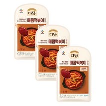 CJ 장 다담 매콤 떡볶이양념 된장찌개 집된장 홈쿡 140g 3개 1세트, 10세트