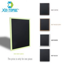 Xindidi MDF 프레임 칠판 5 색 나무 25*35cm 자기 분필 보드 홈 장식 메시지 보드