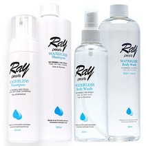 물없이 쓰는 샴푸 샤워 목욕 환자 임산부 노약자 머리감기 샴푸 바디워시, 물없이감는 샴푸 500ml (리필)