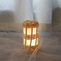 라탄 무드등 두개 만들기 패키지 DIY, 1개