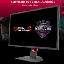 [공식총판] 벤큐 BenQ 조위 ZOWIE -XL2731K-1 27인치 165Hz 1ms 응답속도 게이밍 배그 배틀그라운드 FPS 무결점 AS 3년 무상 e, XL2731K-1