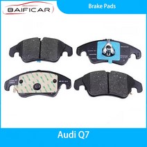 Baificar 아우디 Q7 용 브레이크 패드 4GD698151A, [02] Rear 4 pcs