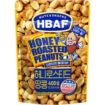 HBAF 바프 허니 로스티드 땅콩 400g