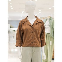 ab.f.z [ab.f.z] 밑단스트링카라면블라우스 (KSW3QB38I)
