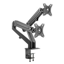 NEXI 넥시 NX1191 가스스프링 듀얼모니터 암 거치대 27인치 NX-LDT25-C024 모니터암-모니터 스탠드