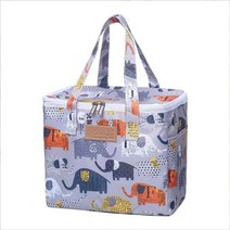 네모난 쿨러백 보온 보냉가방 미니 아이스박스 보냉백 예쁜창고-72394EA, 에펠