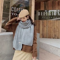 시크릿마켓 와플 롱 머플러 MU19SE0120