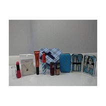 V - Make Up Beauty Bundle Set Mascara Nail Colours Lip Paint Lipstick Manicure Tool & Free Pendent F