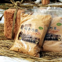 [재래식 손 메주와 된장 ] 한아름마켓 괴산에서 재배한 국내산 콩 재래식 전통 자연발효 손메주 2덩이 4덩이 된장 1kg 2kg 3kg, 된장 3kg