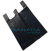 검정비닐봉투5L 10L 20L 30L 사이즈선택 다용도봉투 검정봉투 학교 병원 슈퍼 마트 시장 아이스크림할인점 청과 일회용비닐봉투 비닐봉지 손잡이봉투, 1개, 10L-100매