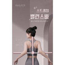 바른자세 스트레칭 밸런스 바, 그레이