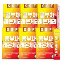 순수식품 콤부차 레몬 체리 분말 스틱 6박스(180포) 스코비 영국산 비타민C 난소화성말토텍스트린, 5g, 30개입, 6개